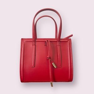 Forever21 Red Mini Purse With 2 Additional Straps
